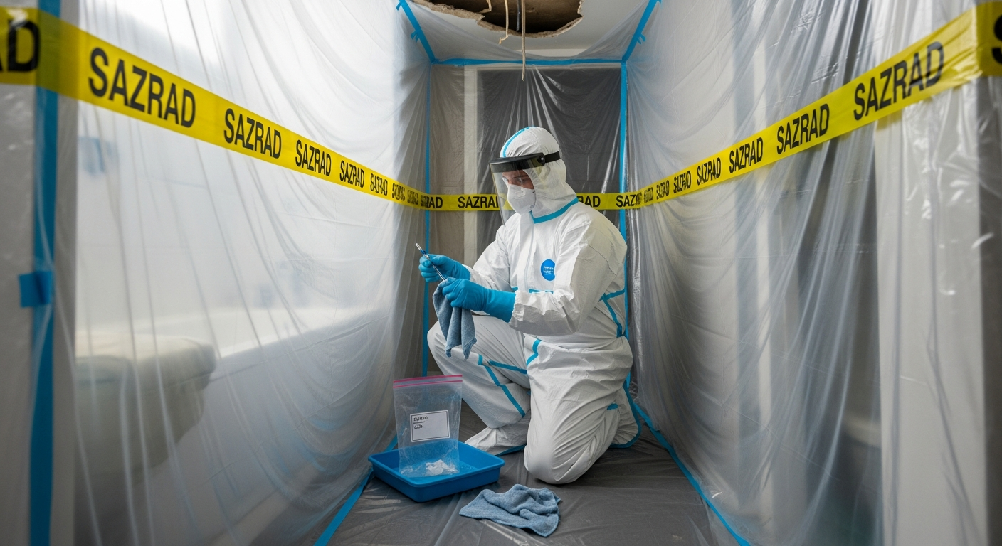 Domestic asbestos sampling