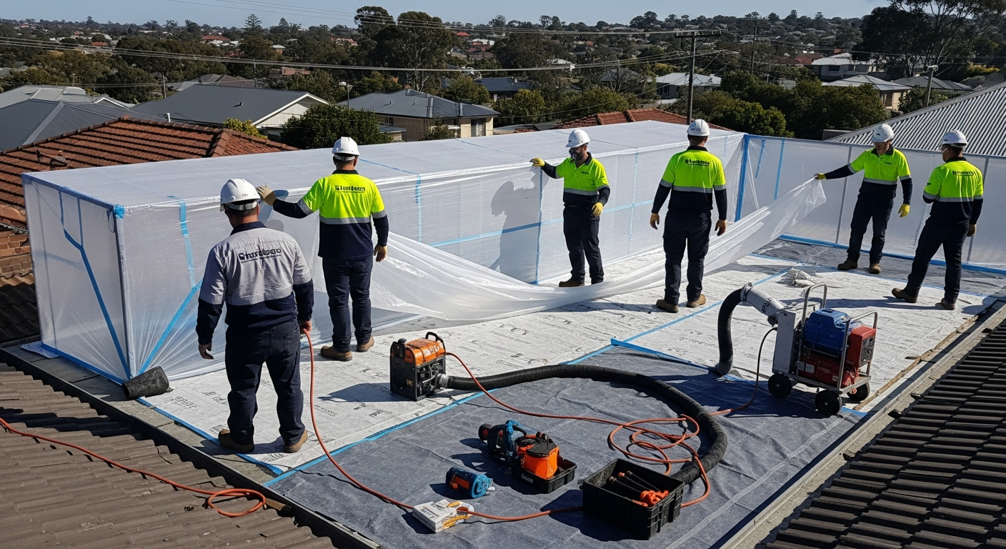 Licensed asbestos removal contractors