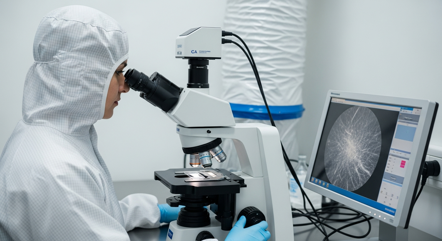 Laboratory asbestos analysis