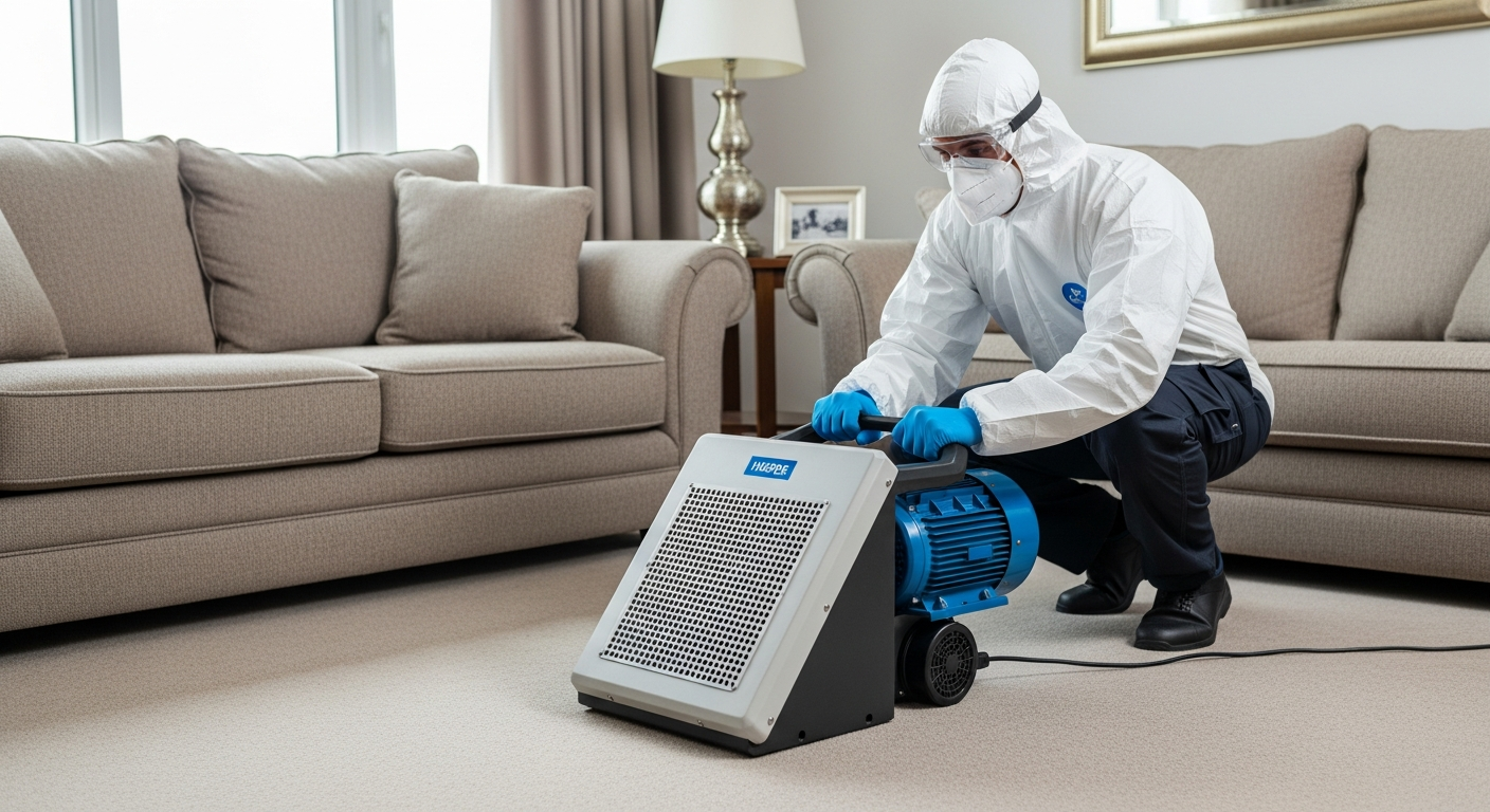 HEPA filtration after asbestos removal
