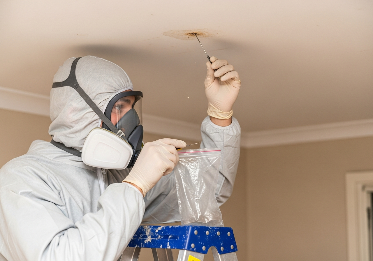 Asbestos bulk sampling