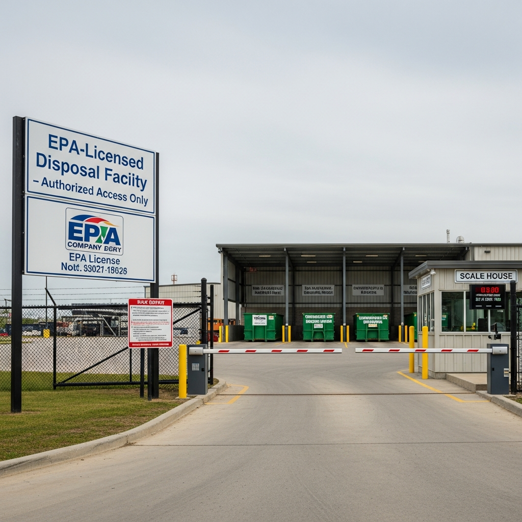 EPA disposal facility
