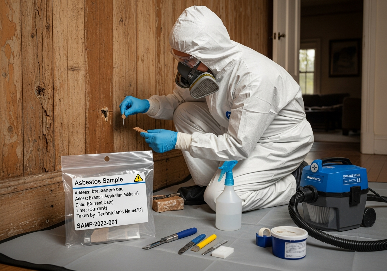Asbestos sampling