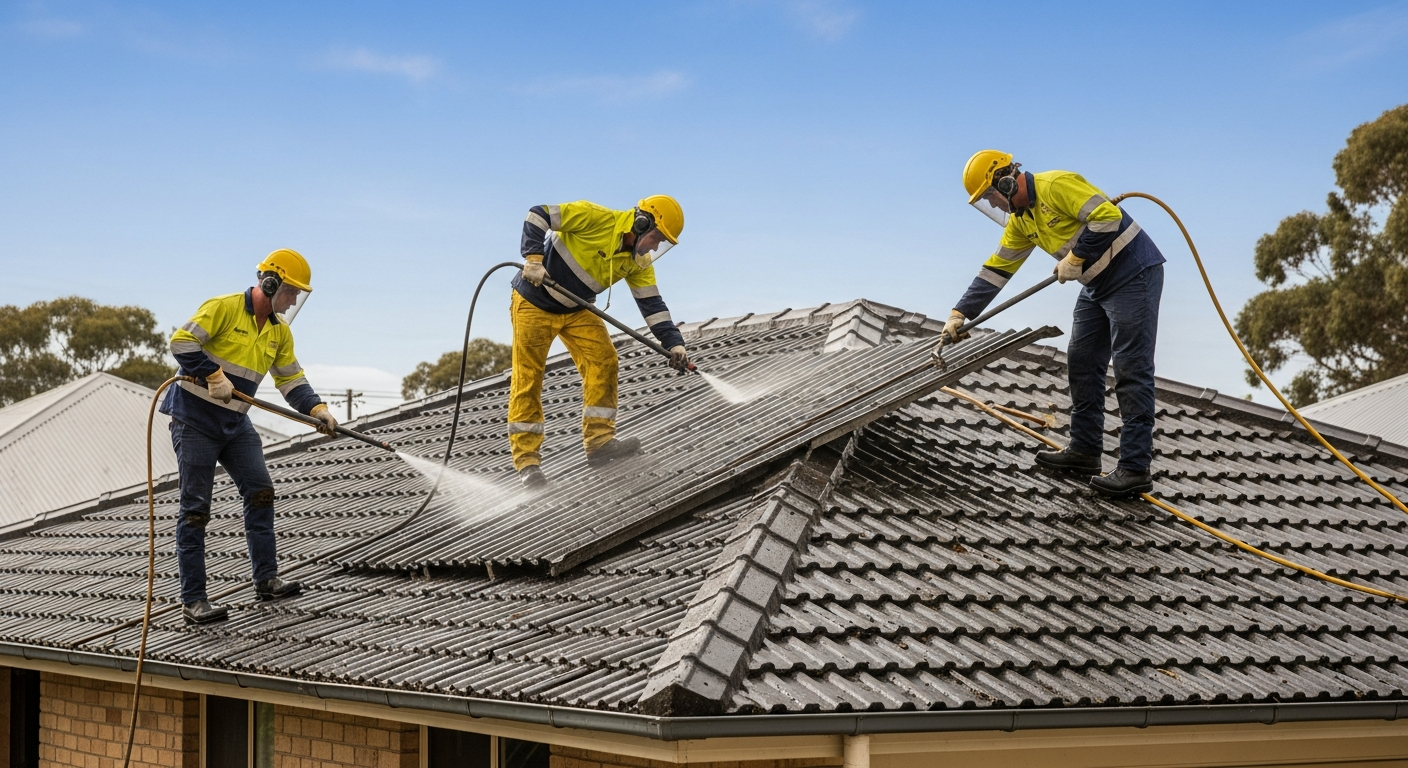Removal of asbestos garage roof