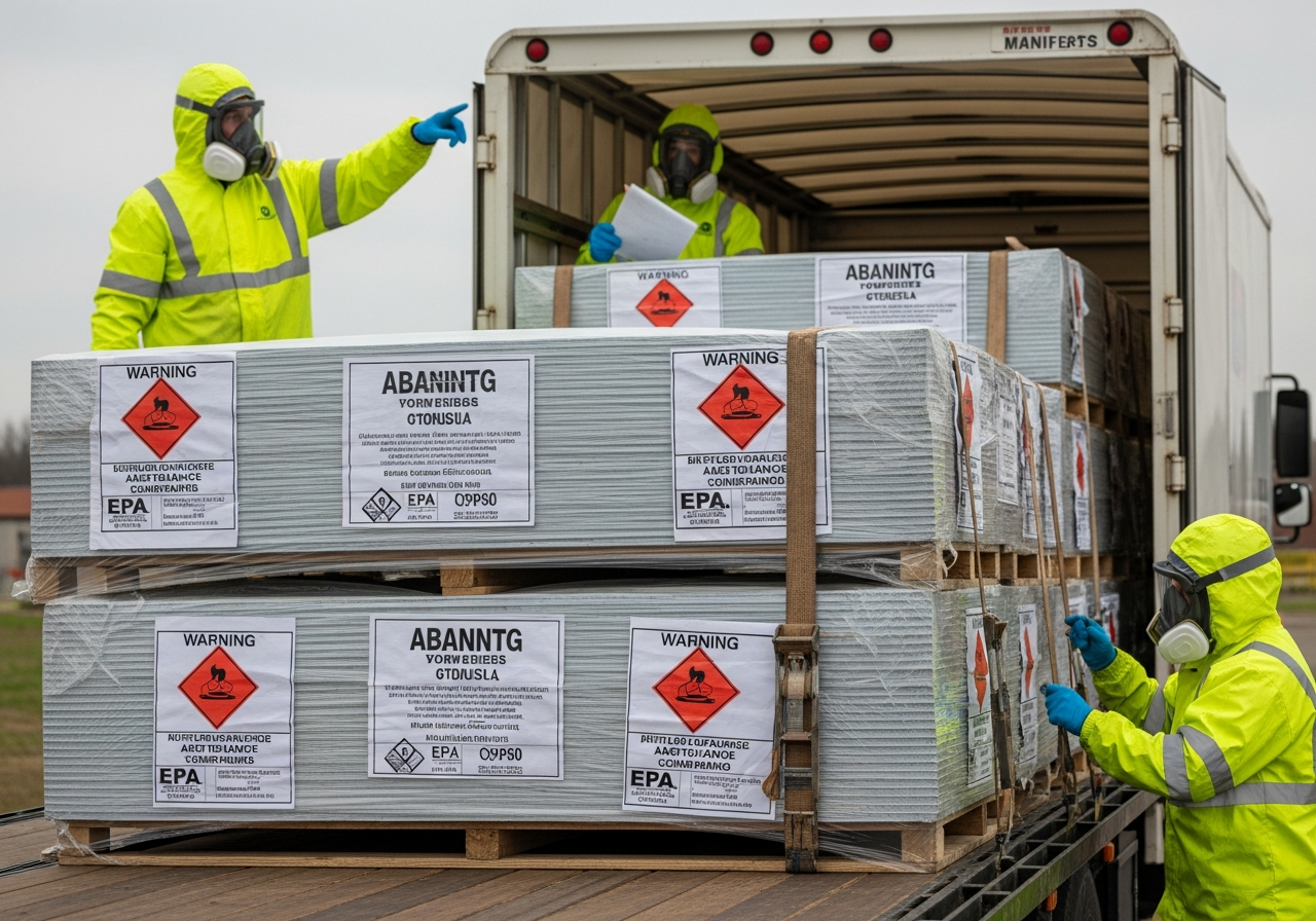 Asbestos disposal costs