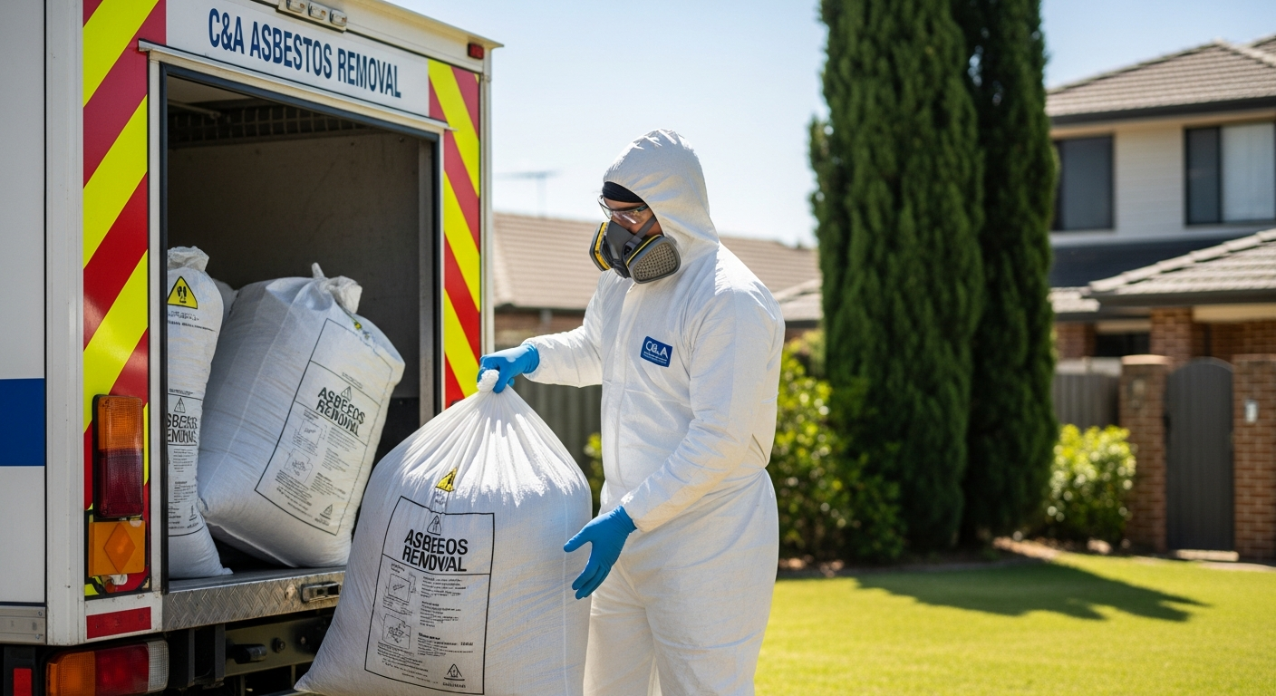 Asbestos pickup service