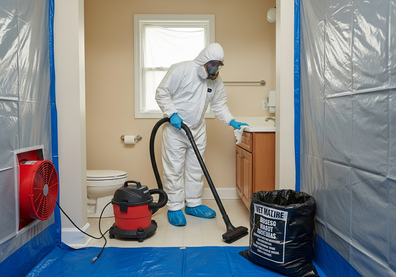 Post-removal decontamination