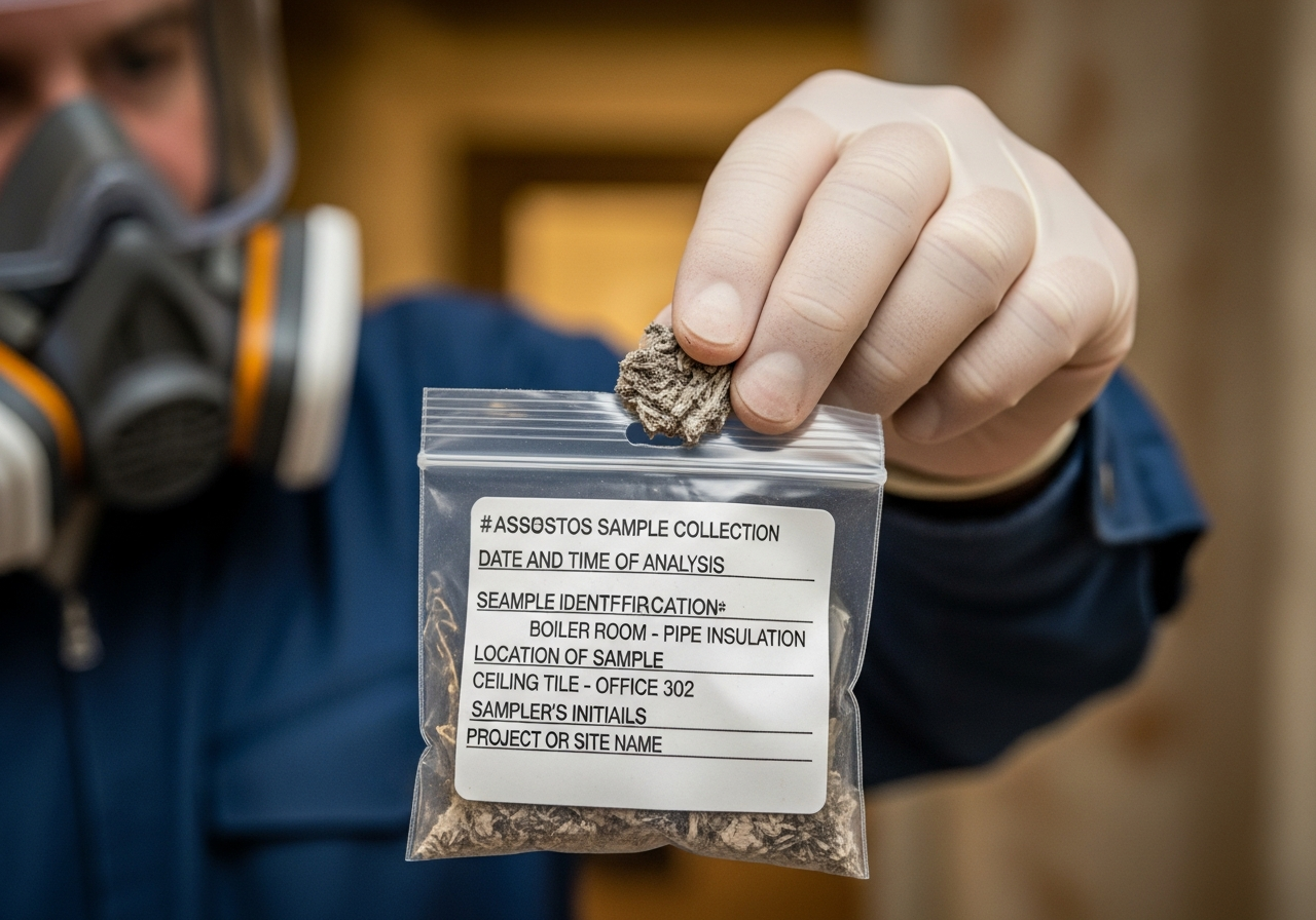 Asbestos sampling