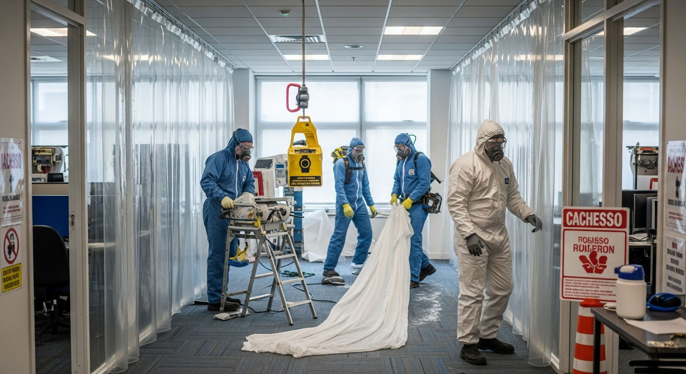 Commercial asbestos removal