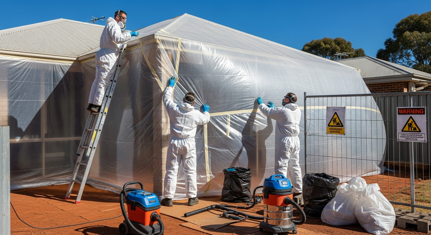 Certified asbestos removal contractor