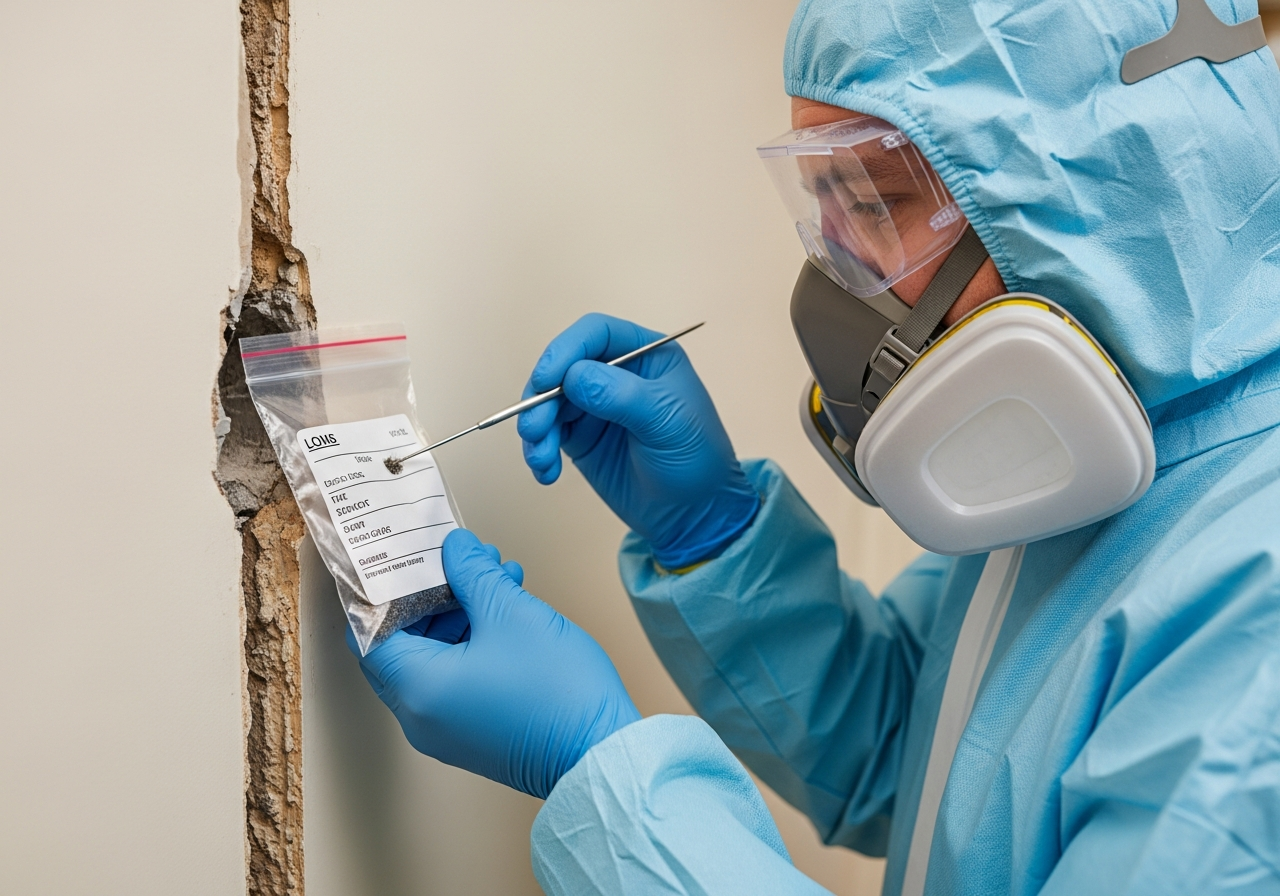Asbestos testing and sampling