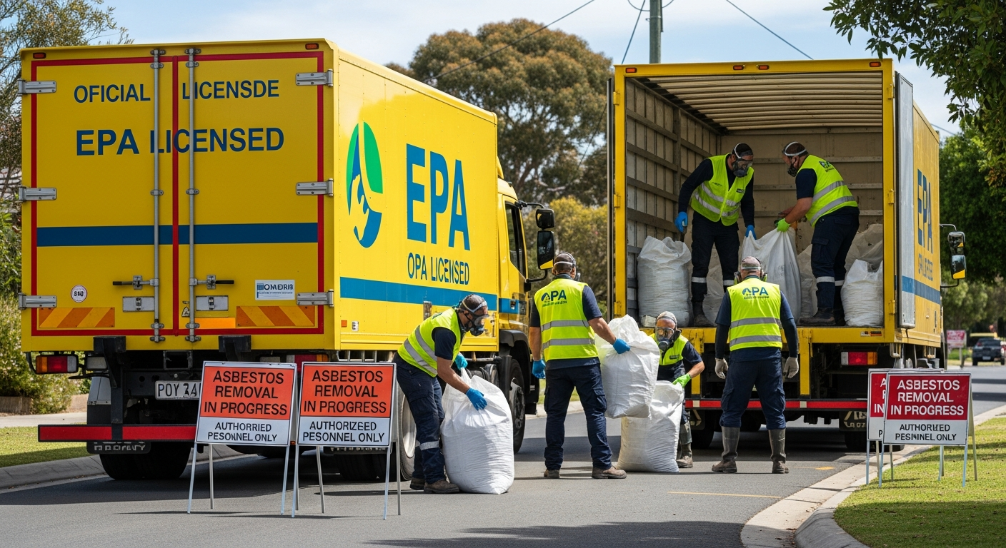 Asbestos licensed transport