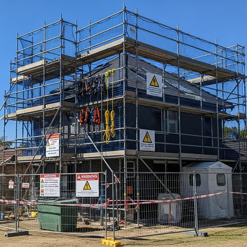 Scaffolding and fall protection