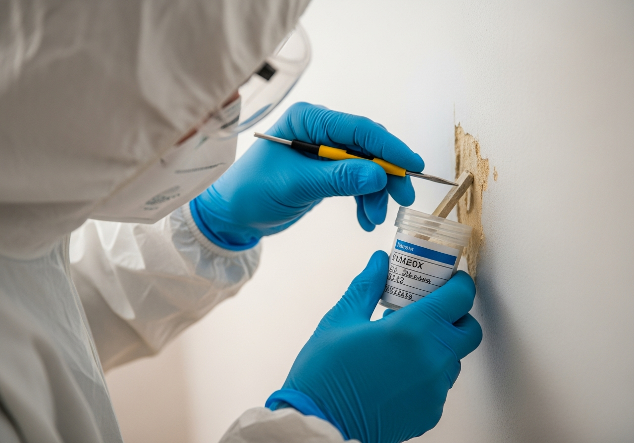 Asbestos bulk sampling
