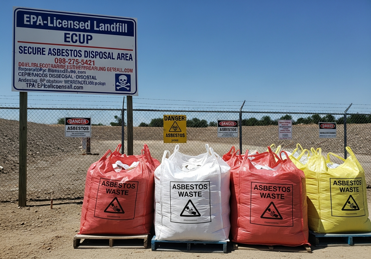 EPA licensed disposal site
