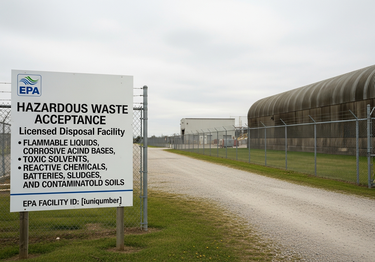 EPA disposal facility
