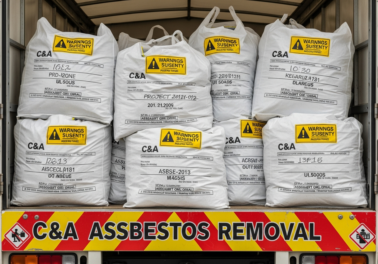 Asbestos transport to EPA site