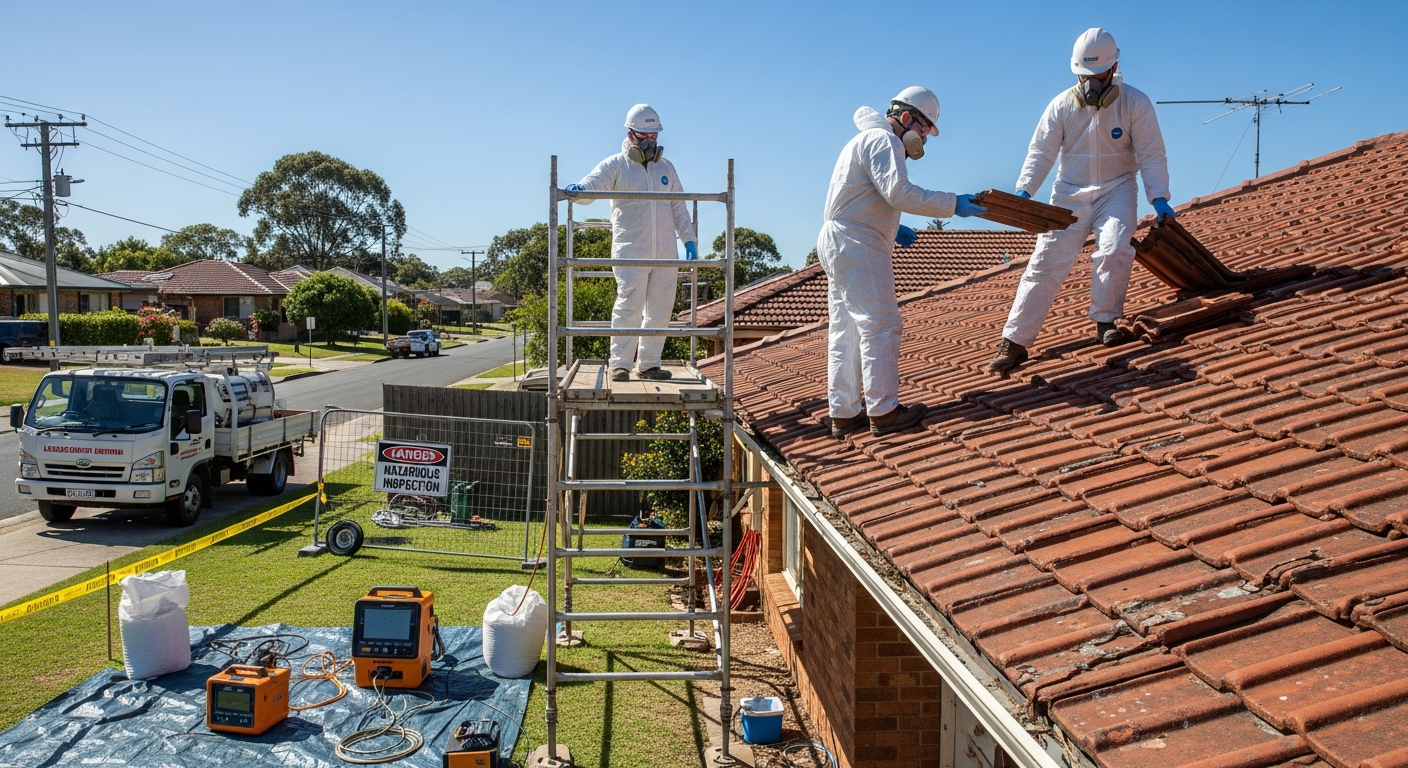 Residential asbestos inspection