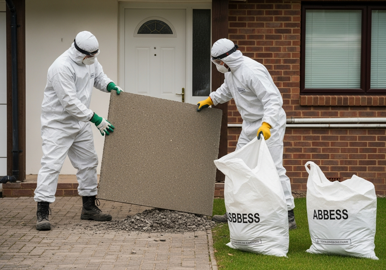 Licensed asbestos removal contractor