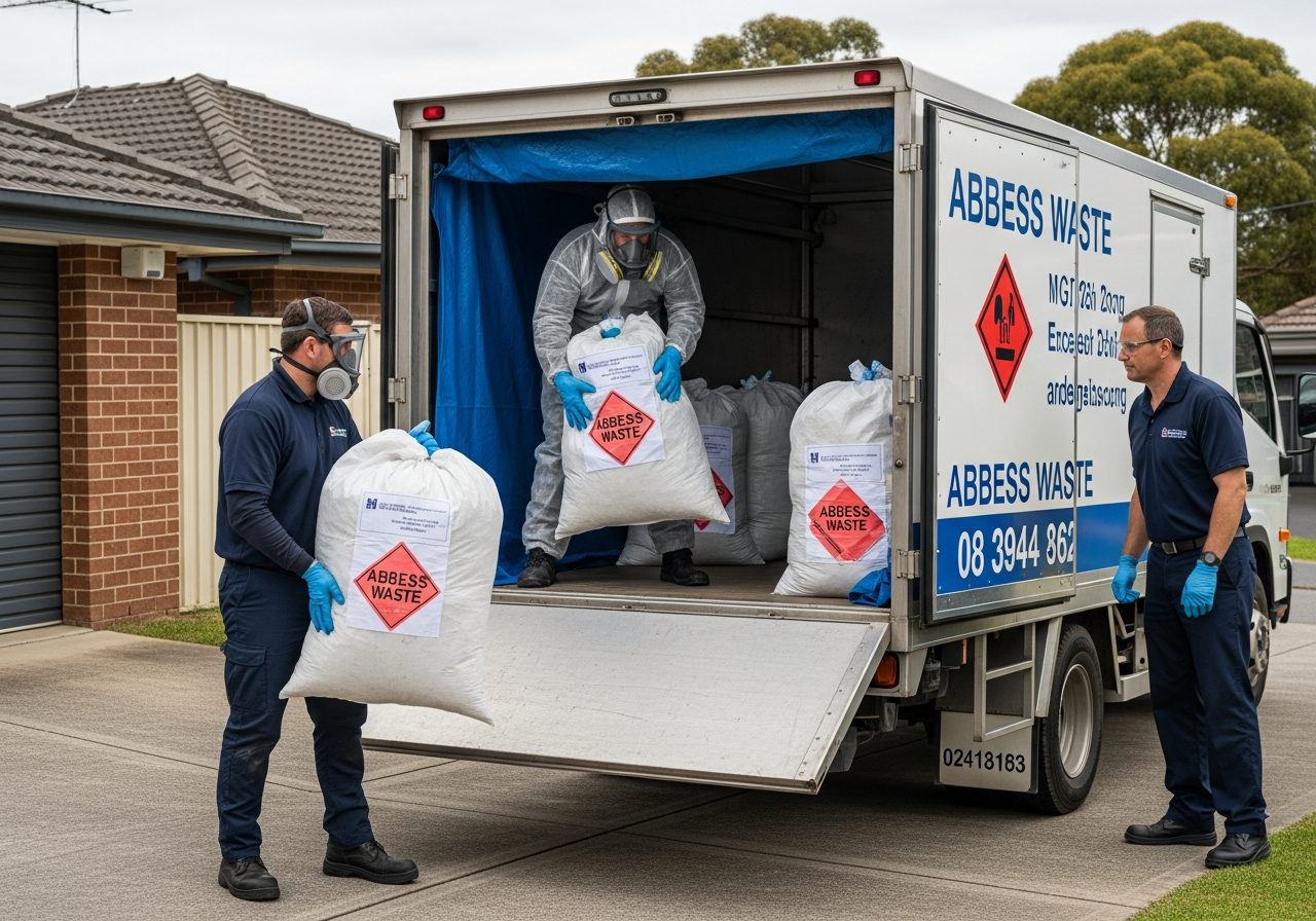 Asbestos waste disposal