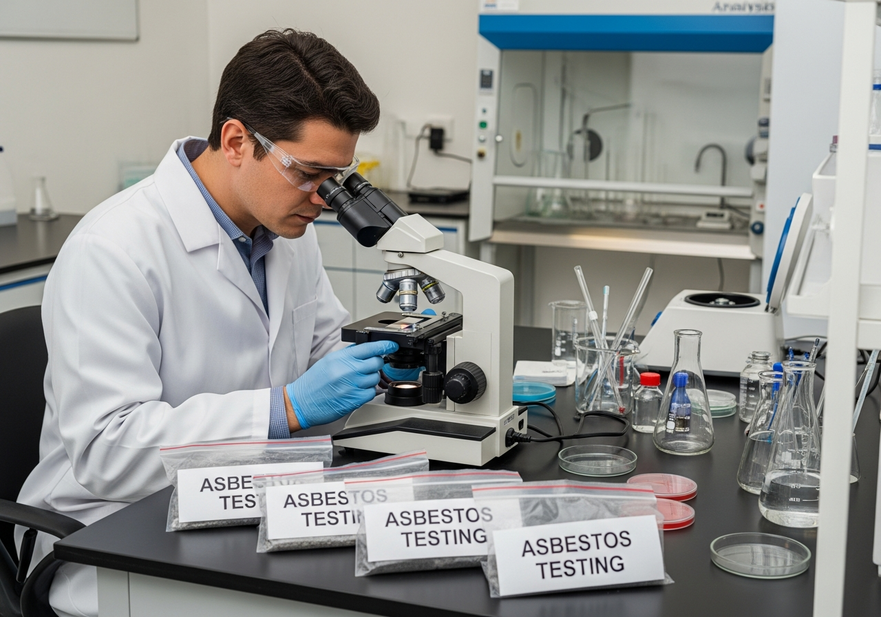 lab asbestos testing