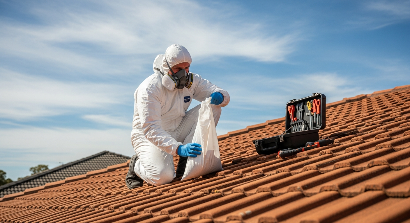 Same day asbestos testing technician