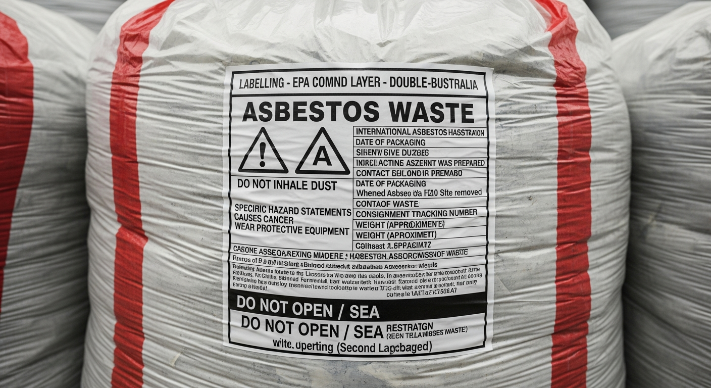 Asbestos waste disposal