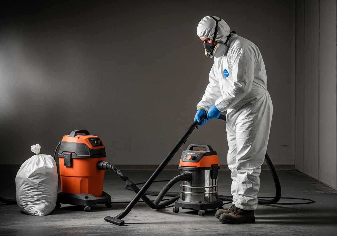 Asbestos removal technician
