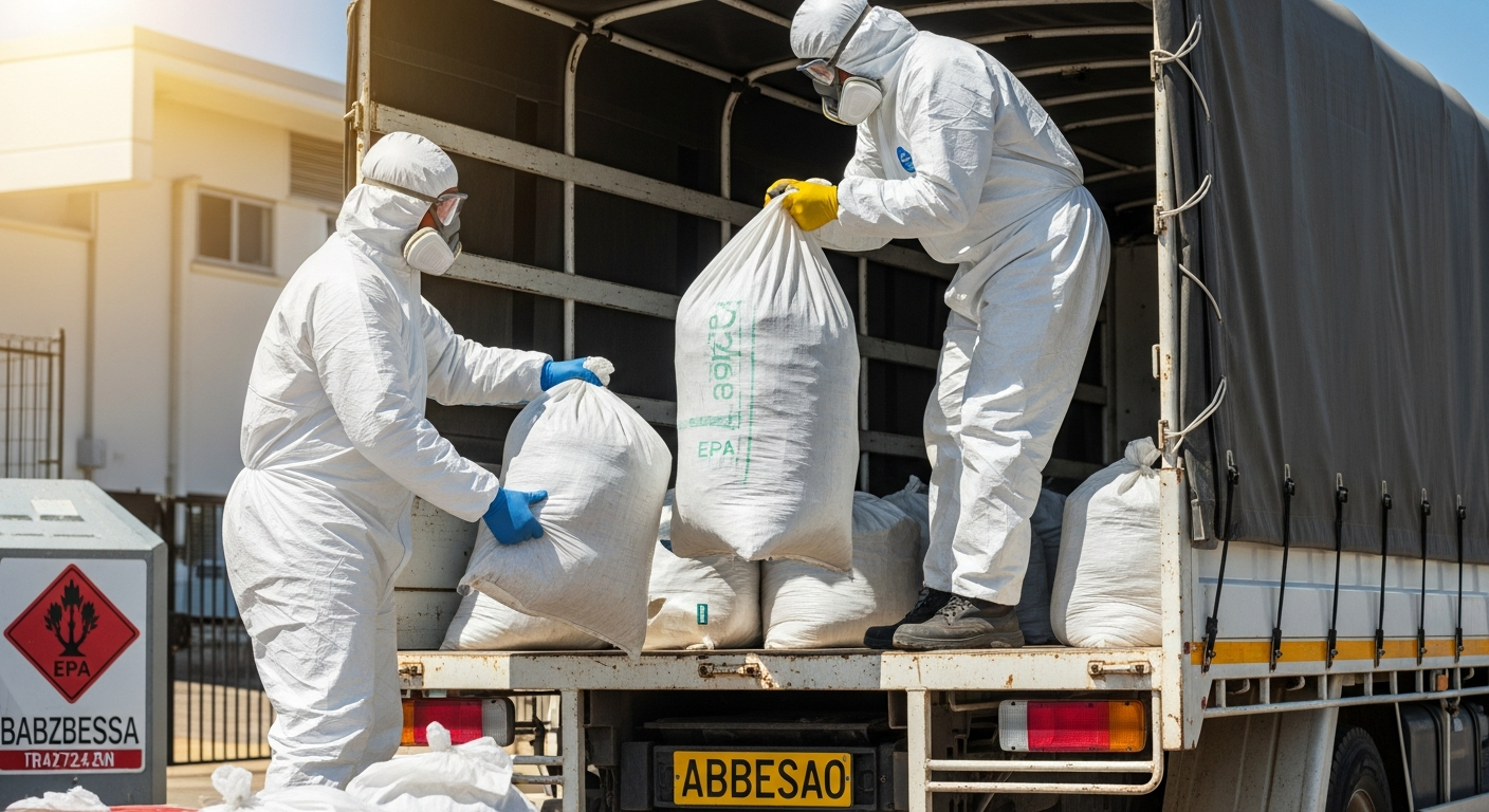 Asbestos removal and disposal