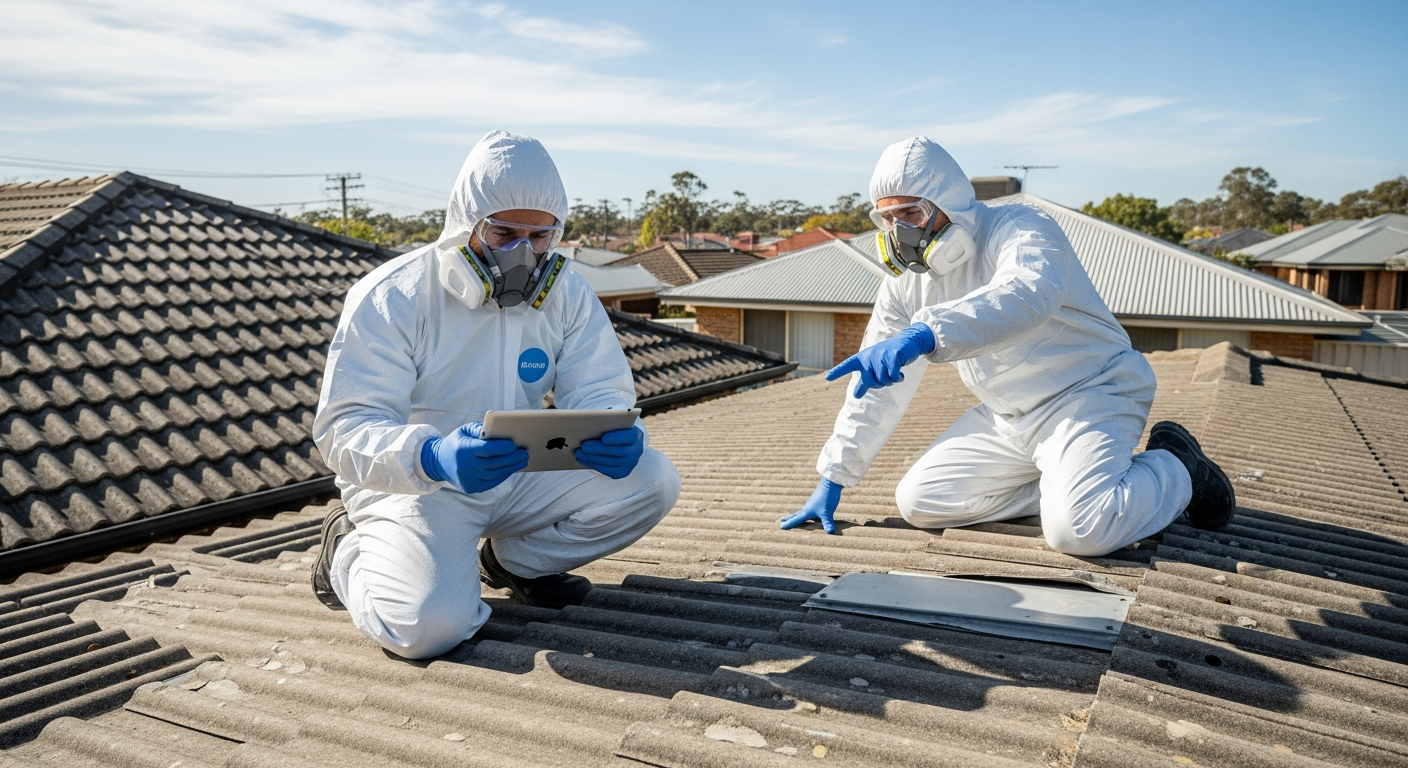 Asbestos removal estimate inspection