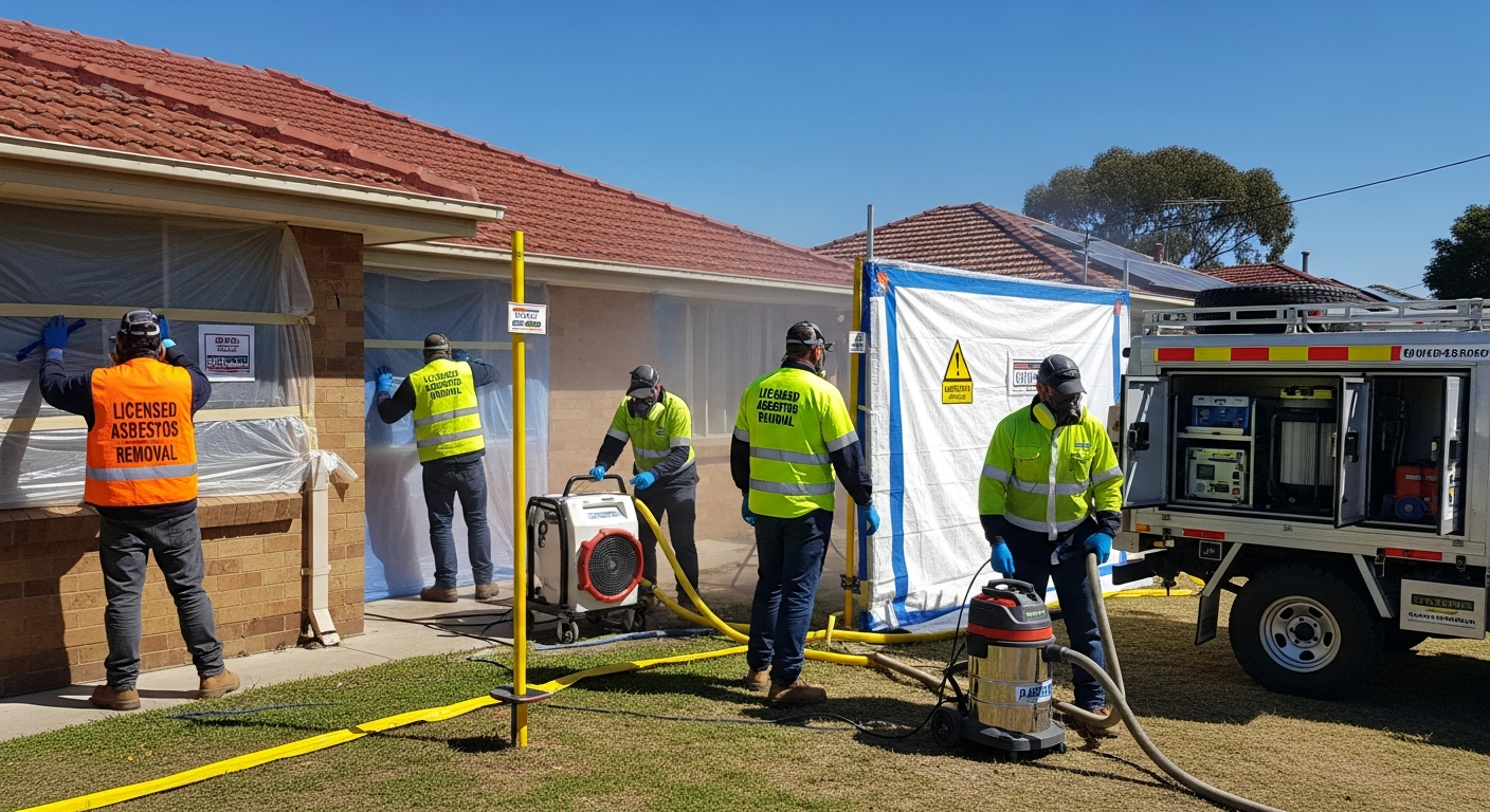 Licensed asbestos removalist