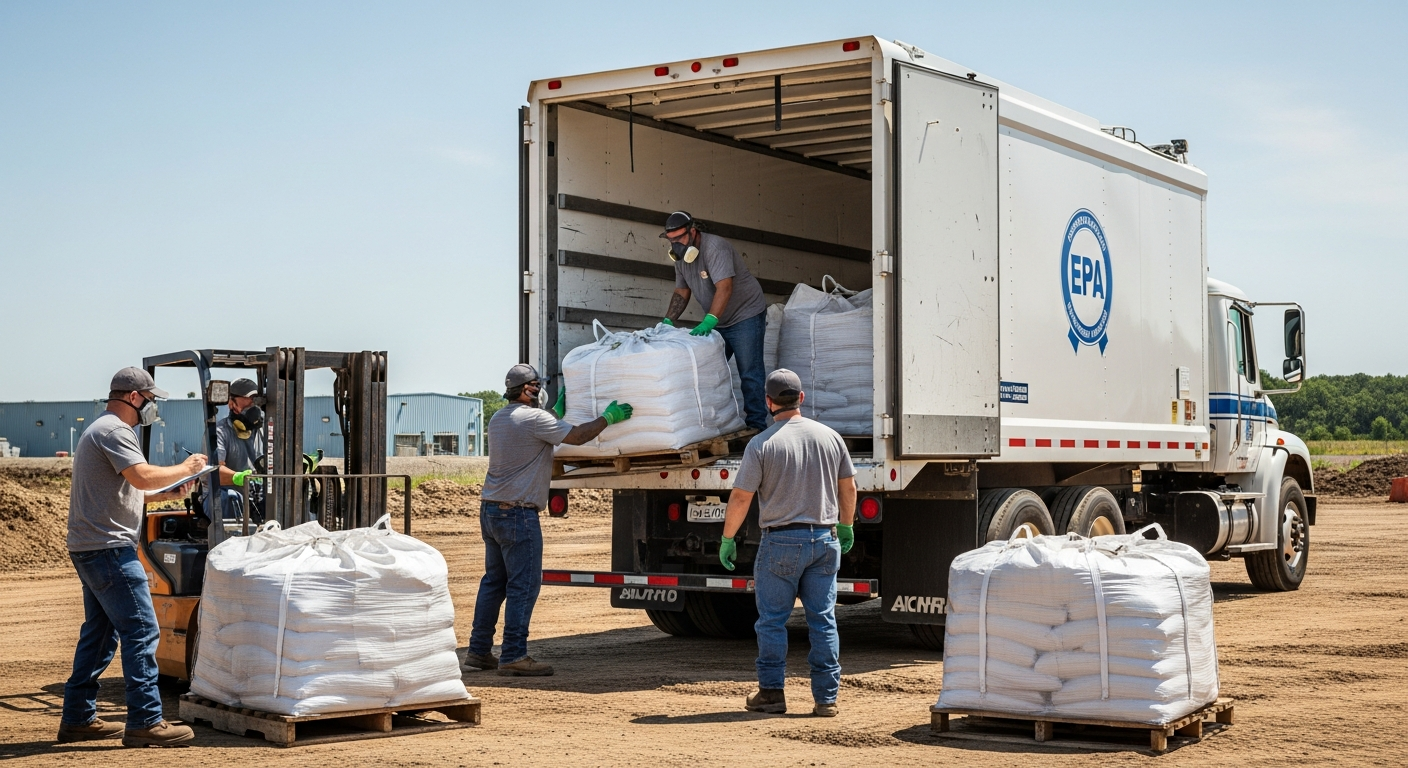 Contaminated soil transport