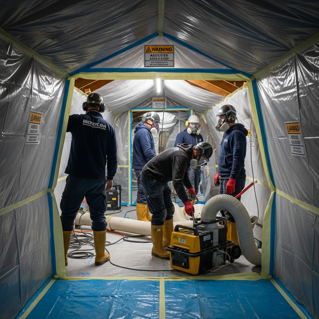 licensed asbestos removal