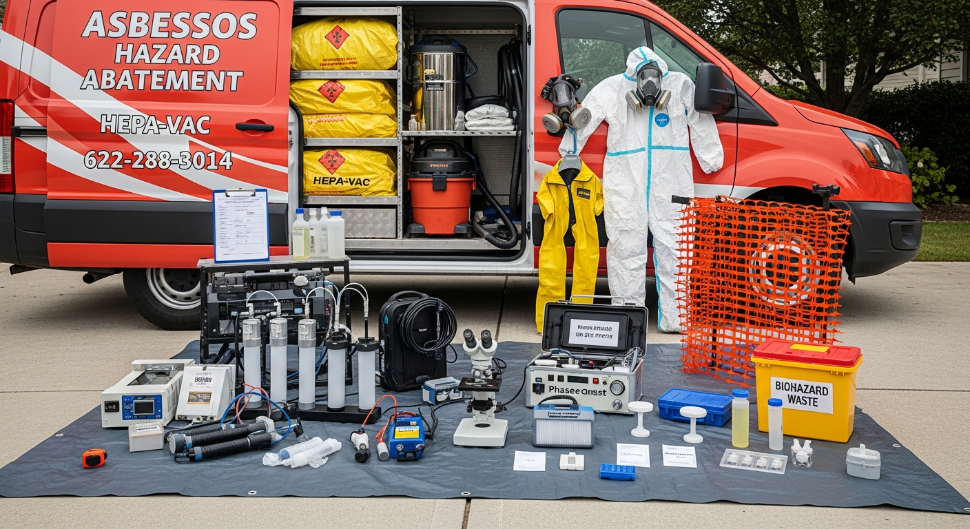 Asbestos assessment team