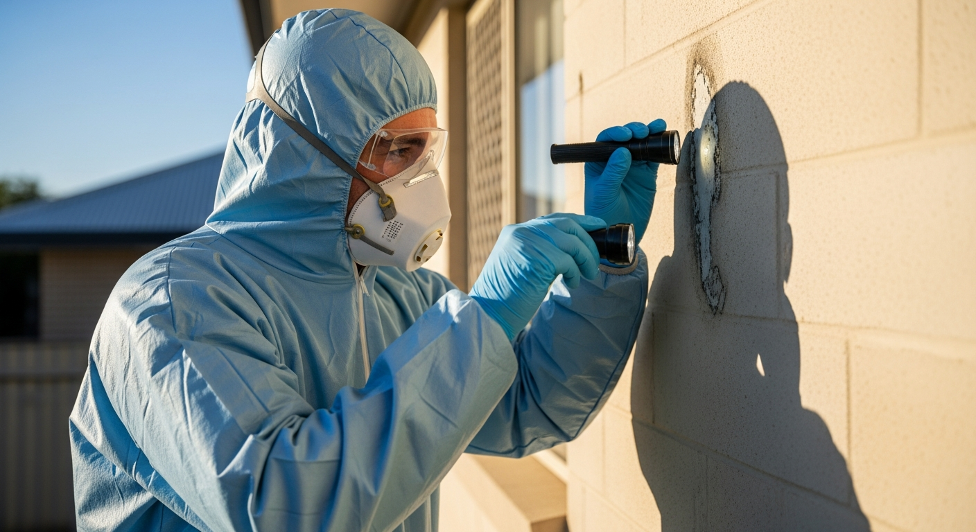 Asbestos removal inspection