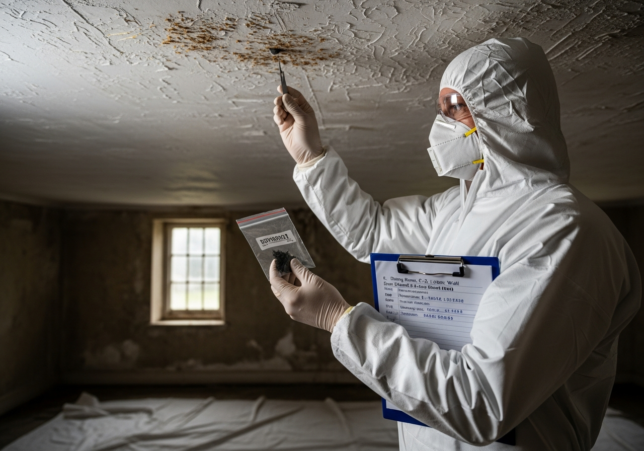 Asbestos sampling