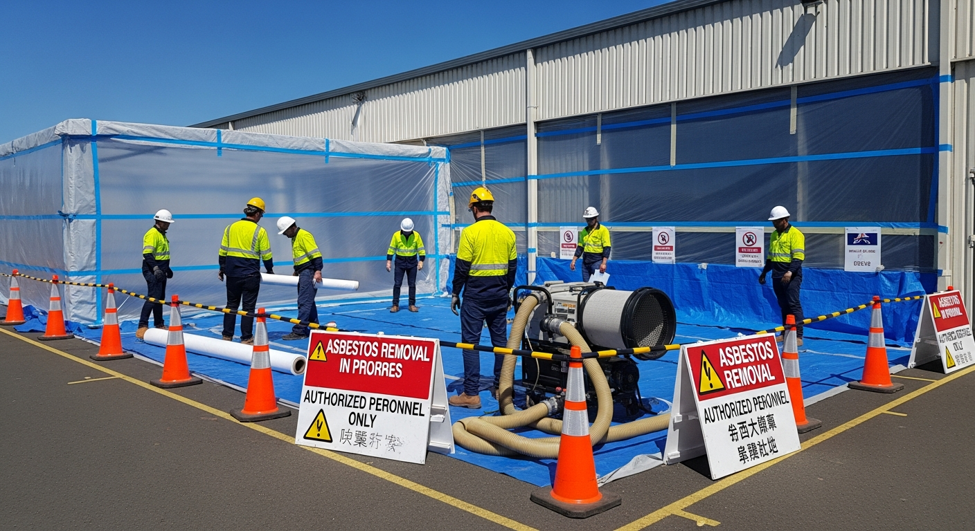 Asbestos abatement project