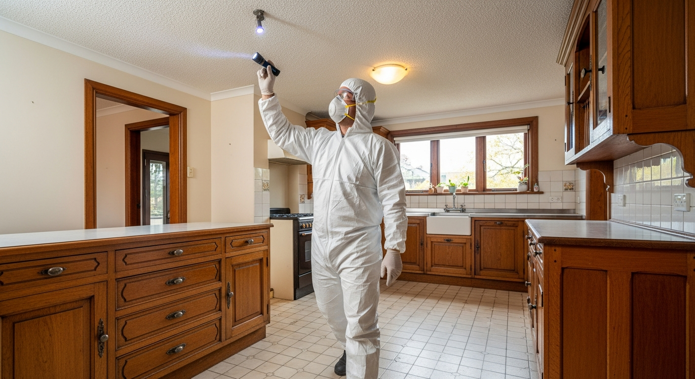 Residential asbestos inspection