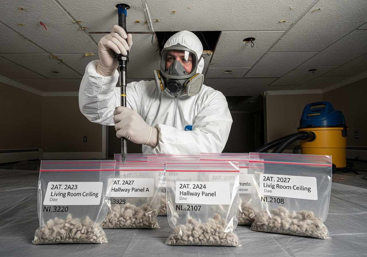 Bulk sampling for asbestos
