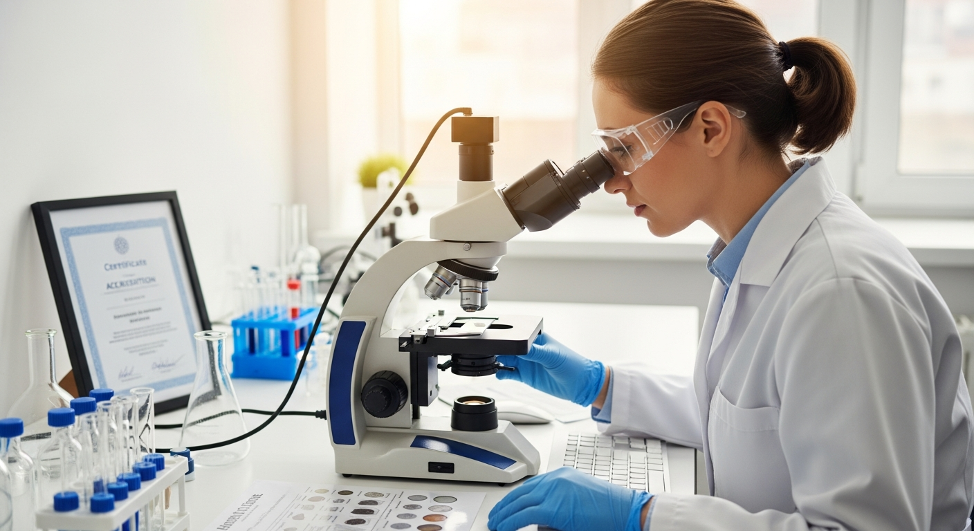 Laboratory microscope