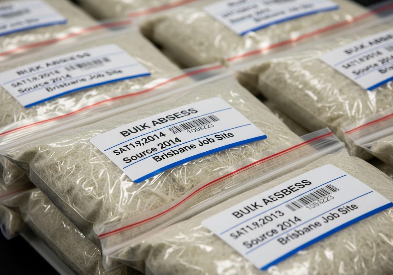 Bulk asbestos samples