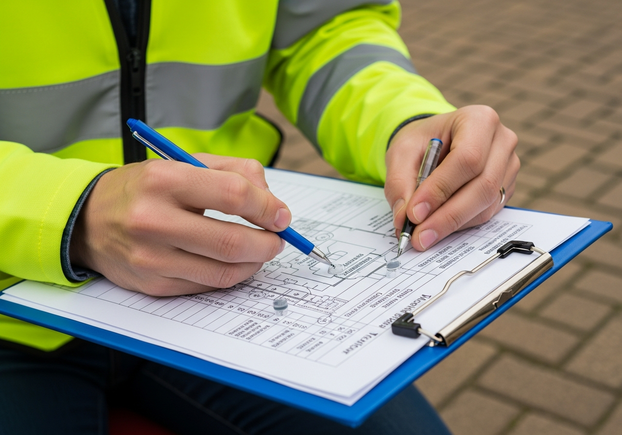 Asbestos audit sampling