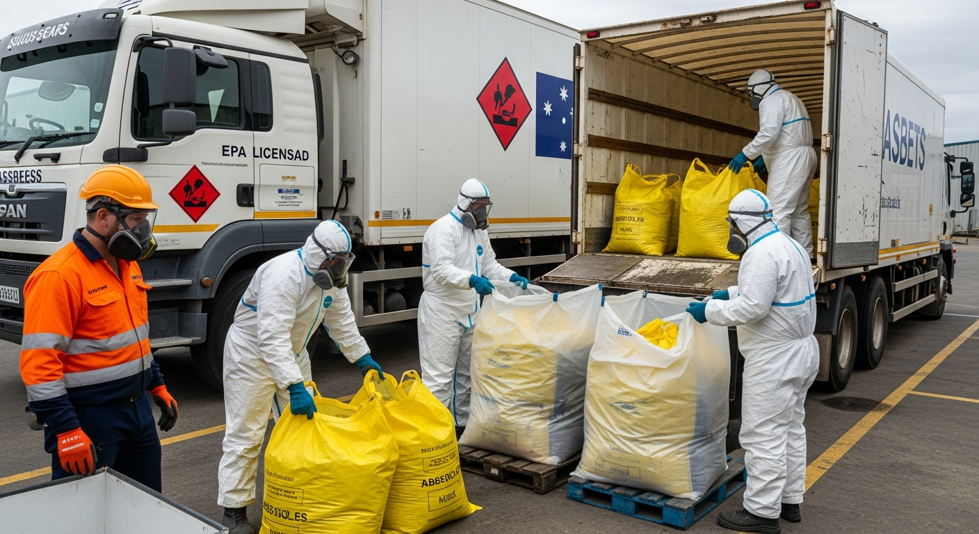 EPA-approved asbestos transport