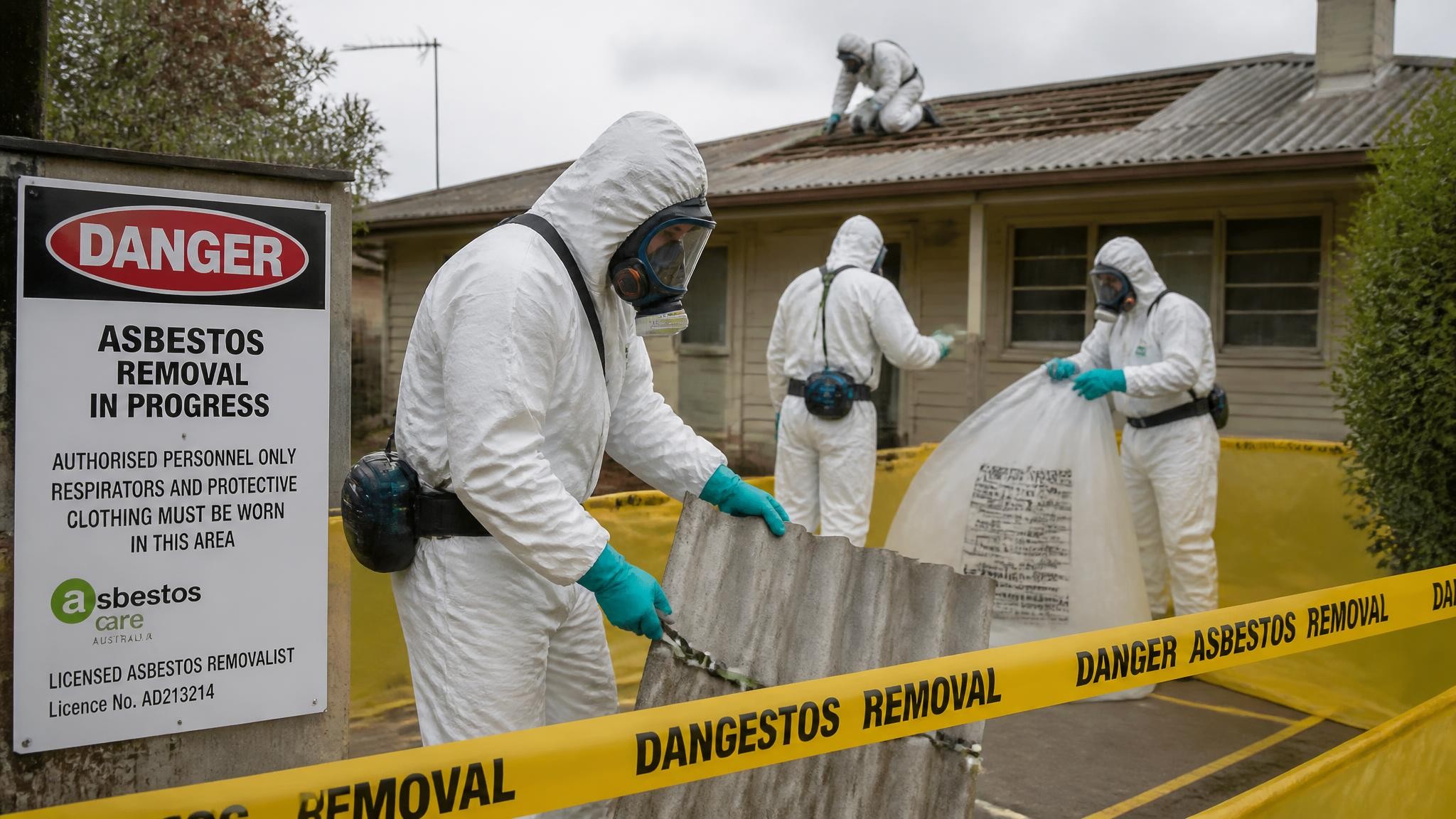 Licensed asbestos removal in Victoria