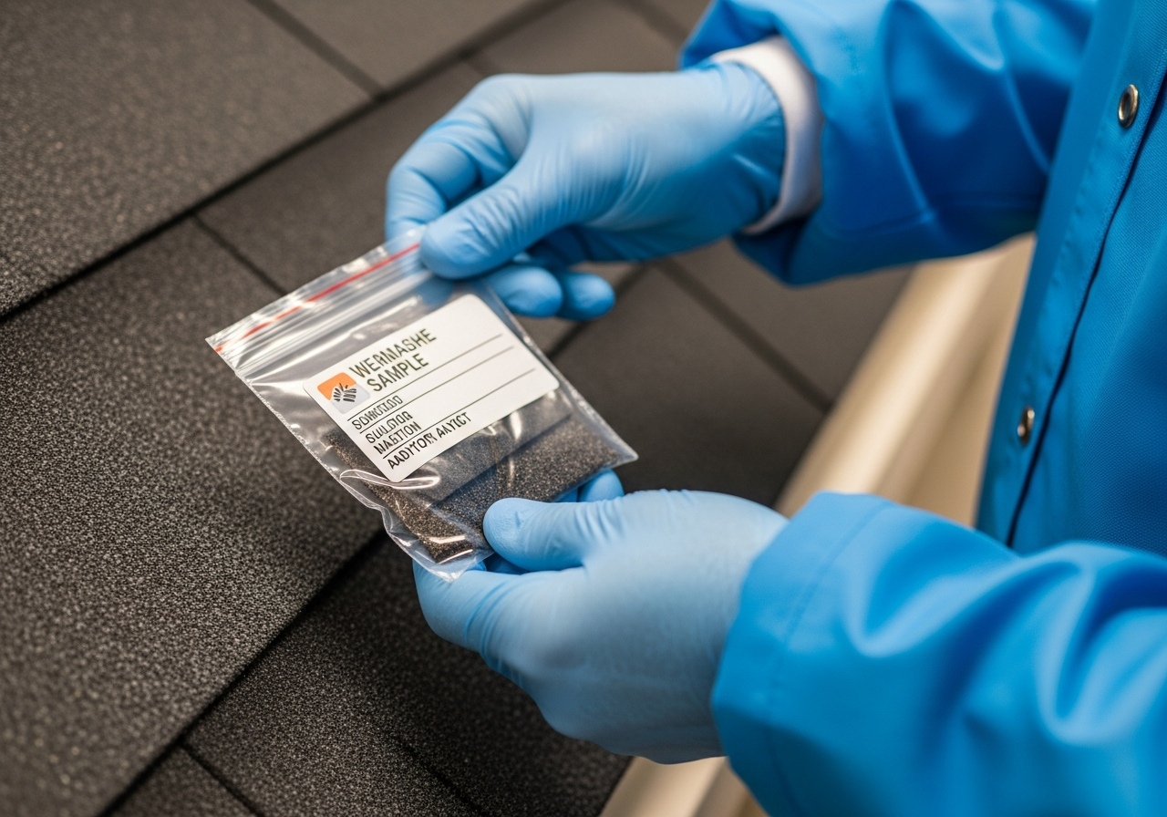 Sample bag for laboratory