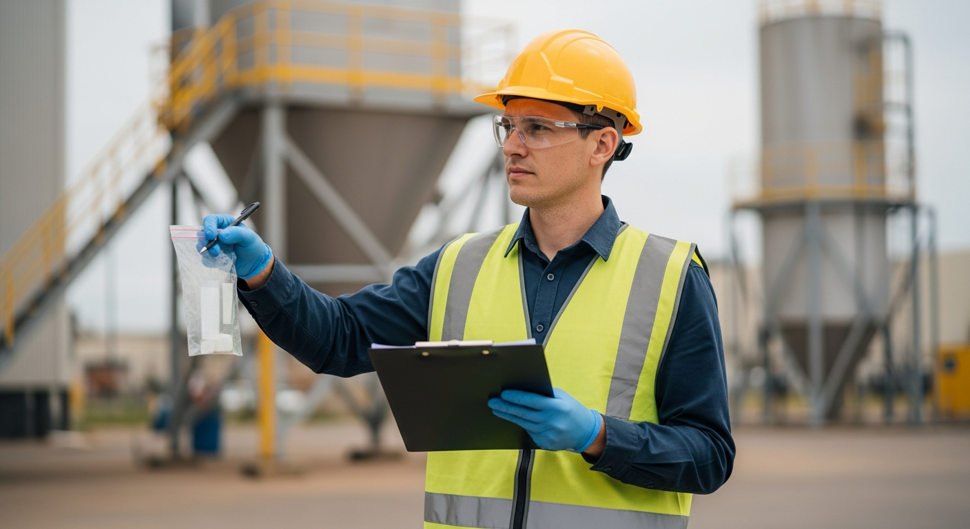 Asbestos consulting on site