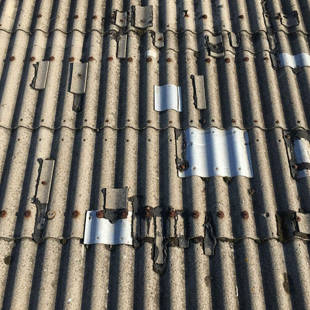 Asbestos roof overview