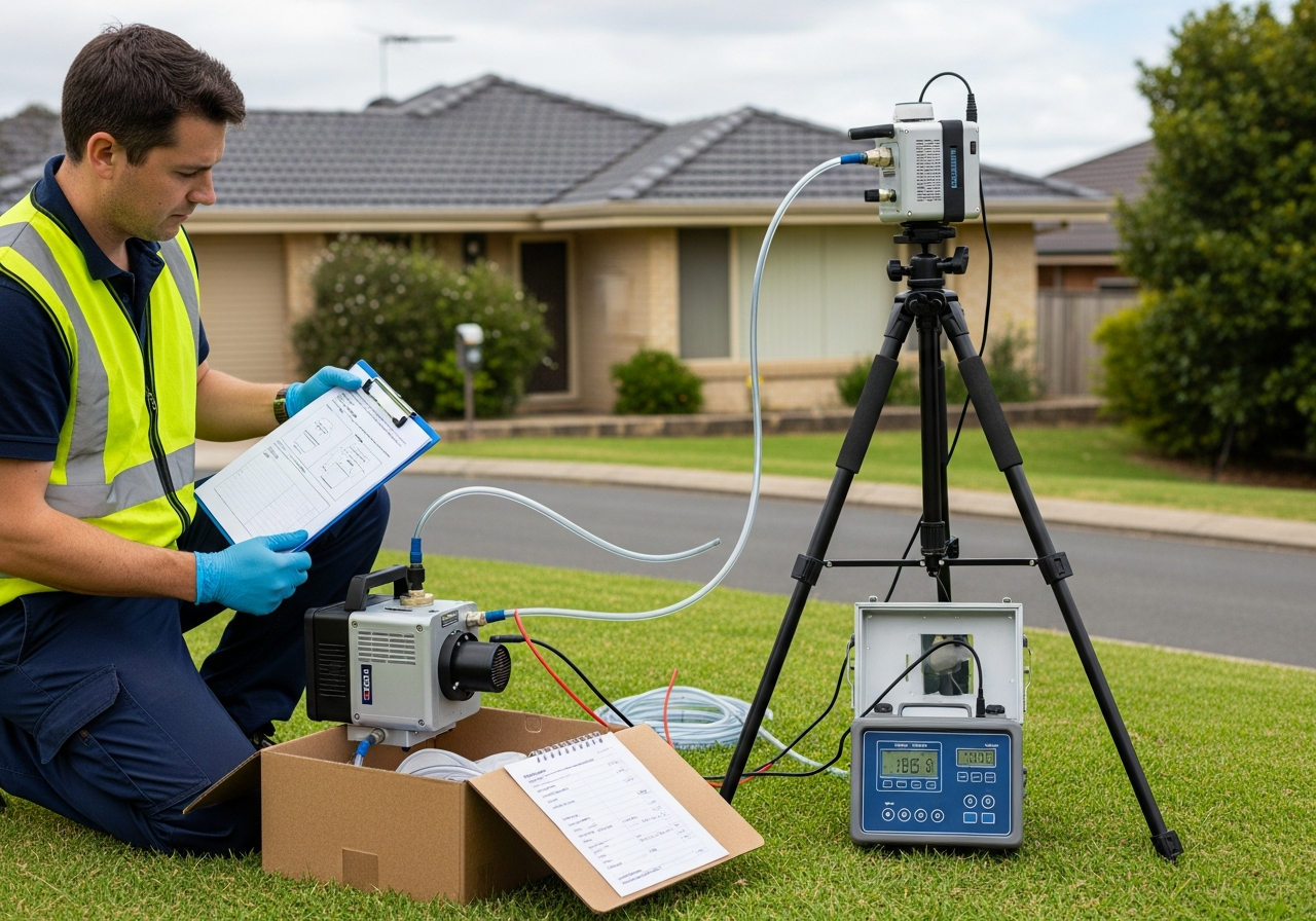 Air monitoring pump