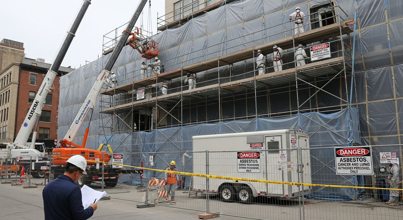 Asbestos removal commercial building