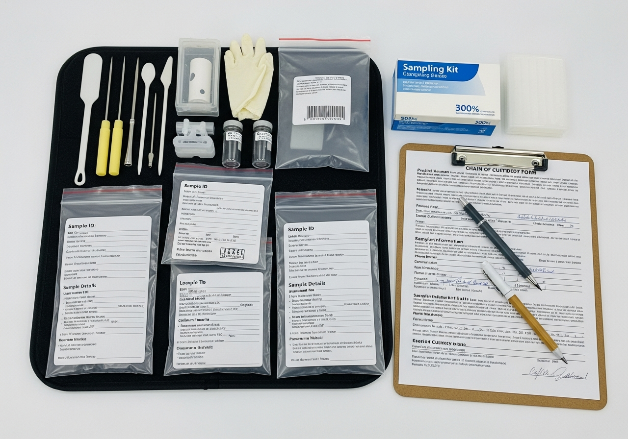 Sampling and chain of custody
